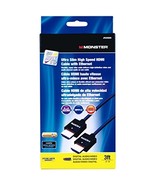 Monster Just Hook It Up 3 ft. L High Speed HDMI Cable with Ethernet HDMI - $26.37