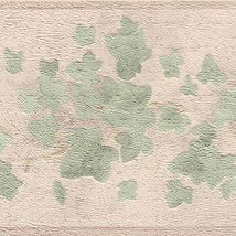 Dundee Deco DDAZBD9359 Peel and Stick Wallpaper Border - Abstract Green ... - £17.96 GBP