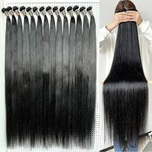 34 36 38 40 Inch Brazilian Human Hair Bundles Remy Hair Extensions Weft Hair - $159.97+