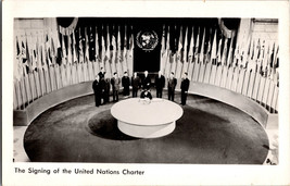 The Signing of the United Nations Charter San Francisco June 26 1945   (A10) - £6.25 GBP