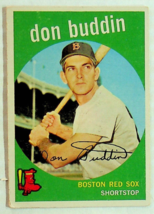1959 Topps Don Buddin Baseball Card #32 - £2.75 GBP