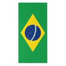 Mondxflaur Brazil Flag Hand Towels for Bathroom Hair Absorbent 14x29 Inch - $12.99