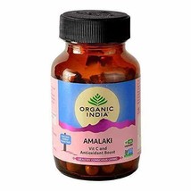 Paquet De 2 Bouteilles ORGANIC INDIA Amalaki 120 Capsules Immunité Anti-oxydant - £21.28 GBP