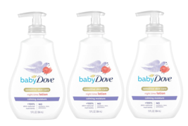 Baby Dove Sensitive Skin Care Baby Lotion For a Soothing Scented Lotion 13oz 3PK - £22.40 GBP