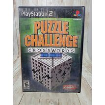 PlayStation 2 PS2 Puzzle Challenge Crosswords &amp; more CIB Complete Video ... - $5.97