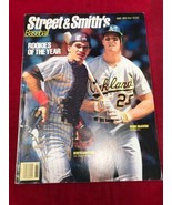 1988 Street &amp; Smith Baseball Magazine Mark McGwire Benito Santiago Cover... - £11.20 GBP