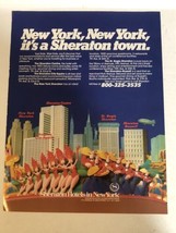 1983 Sheraton Hotels In New York Vintage Print Ad pa28 - $7.91