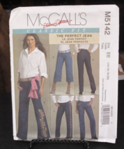 McCalls M5142 Palmer Pletsch Perfect Jean Pattern - Size 14/16/18/20 - $10.88