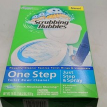 Scrubbing Bubbles One Step Toilet Bowl Bathroom Cleaner Device &amp; Refill  - £19.45 GBP