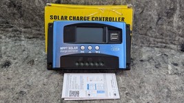 60Amp MPPT Solar Charge Controller 12V/24V APP Control PV Solar Panel Re... - £9.97 GBP