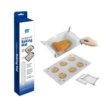 Grand Fusion Leak Proof Silicone Baking Mat, BPA-Free and Non-Stick Baking Sheet - £10.27 GBP