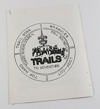 Vintage 1979 Three Rivers Council Trails to Adventure Boy Scout of Ameri... - $11.57