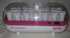 Conair Wavemaker Instant Heat 20 Hair Rollers w/ Clips Pageant Curlers HS16 - $18.75