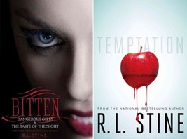 Rl Stine Bitten Temptation Vampire Omnibus Set 5 Books In 2 Paperback Volumes - £15.54 GBP