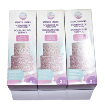 3 Pack Frost Form Stencil Liners Blooms 2 Coordinating Patterns Included... - $25.99