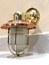 NEW MARINE STYLE BRASS METAL WALL LAMP WITH SHADE AND...-
show original ... - $1,212.37