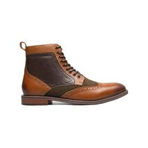 Stacy Adams Finnegan Wingtip Lace-Up Boot Olive Multi 25427-302 image 2
