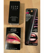 Lot Of 3 Avon True Color Dazzle, Maybelline Liner 165, Python Metallic L... - $16.11 CAD