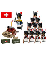 Swiss Grenadiers Army Set Custom Napoleon&#39;s Battles Scenarios Minifigures - £16.74 GBP+