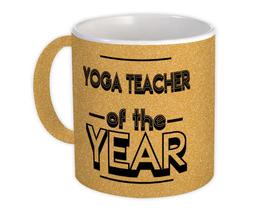Yoga Teacher Of The Year : Gift Mug Christmas Birthday Work Job - £12.57 GBP
