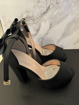 Black Heels Size 38  - $279.53 MXN
