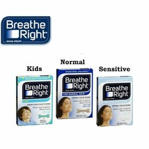 BREATHE RIGHT Nasal Strips to Relieve Nasal Congestion Reduce Snoring 12... - £7.53 GBP+