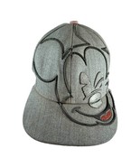 Disney Mickey Mouse Gray And Red Hat 3 D All Over Print Walt Disney World - $22.90