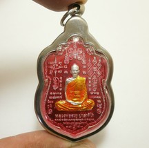 Lp Ruay Mahamonkol Wat Tako Thai Buddha Locket Amulet Pendant Miracle Rich Lucky - $58.19