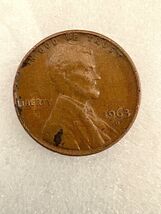 1963 D RD Lincoln Memorial Cent - $126.72