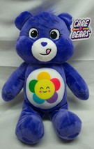 Care Bears Soft Purple Harmony Bear 12&quot; Plush Stuffed Animal Toy 2021 New - £15.64 GBP