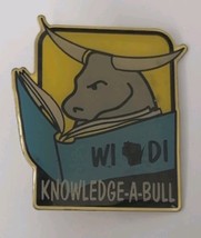 Destination Imagination Wisconsin Knowledge A Bull Trading Pin Jewelry  - $9.89