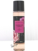 Bath &amp; Body Works Whipped Rose &amp; Vanilla Fragrance Body Mist Spray 8 Fl Oz Nib - £13.66 GBP