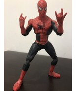12&quot; Marvel Spider-Man 2 Movie Super Poseable Action Figure Toy Biz 2004 ... - £30.77 GBP