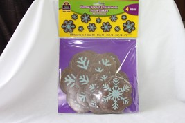 Teacher Crate (new) HOME SWEET CLASSROOM SNOWFLAKES - 60 ACCENTS IN 4 SIZES - $7.11
