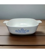 VTG Corning Ware Blue Cornflower 1 Qt. Casserole Dish Pan Bowl P-1-B Mad... - $16.23 CAD