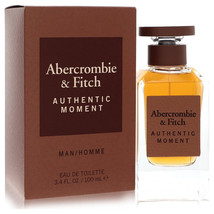 Abercrombie &amp; Fitch Authentic Moment Cologne By Eau De Toilette Spray 3.4 oz - £42.51 GBP
