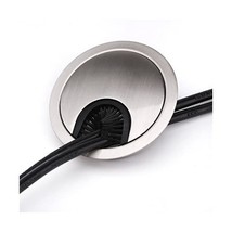 AKORD 4 x 60 mm Desk Table Grommet Cable Tidies Port Hole Covers  - $17.00