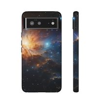 Galaxy Phone Case, Space Nebula Protective Cover, Stars Universe Tough S... - $18.99