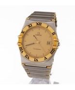 OMEGA Homme Quartz Deux Nuances Constellation Watch W / Date - $46,868.44 MXN