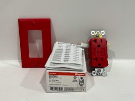 New 15 PC Legrand 2097RED 20A Duplex Self-Test GFCI Receptacles, Red - $163.00