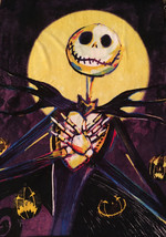 Nightmare Before Christmas Throw Blanket Jack Fleece 58x44 - $39.00