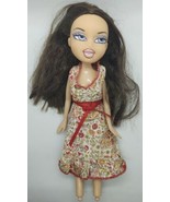 Bratz Doll Meygan 2001 Brown Hair Blue Eyes Pink Lips Dressed VTG MGA Su... - $12.82