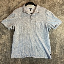 Good Man Brand Polo Shirt Mens Large Light Blue Summer Casual Golfer Wor... - £14.41 GBP