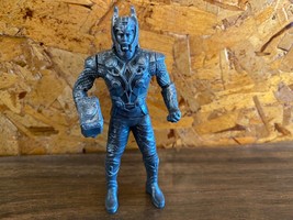 Marvel Burger King Kids Meal Toy SILVER THOR Movie 2011 Avengers Figure 4&quot; - £2.00 GBP