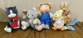 NEW Plush CVS Peter Cottontail&#39;s Fairy Tail Friends Lot of 6 Tags - £13.68 GBP