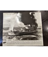 Naval battle ship under attack  In Harm&#39;s Way 1964 movie photo - $14.01