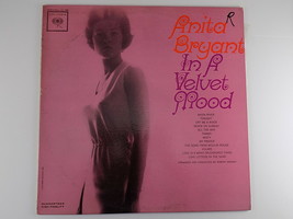 Anita Bryant In A Velvet Mood Rare Vinyl Cheesecake Mono Lp Columbia Cl 1885 - £9.36 GBP