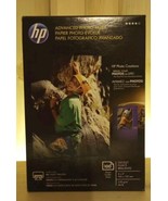 HP Advanced Glossy 4x6 Photo Paper, 100 Pack, For Inkjets -Factory Sealed - $261.68 MXN