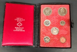 1971 Royal Canadian Mint Double Dollar Proof Set Uncirculated (7 Coins) - £15.42 GBP