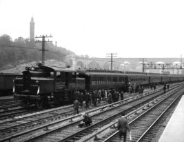 1906 New York Central RR First Electric Vintage Photograph 8.5&quot; x 11&quot;  - £96.32 GBP